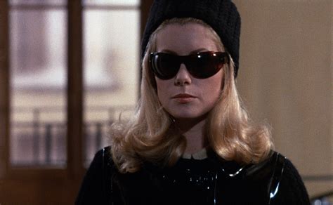 catherine deneuve belle de jour film yves saint laurent leather|belle de jour wikipedia.